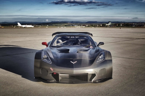 Video: Callaway Corvette C7 GT3-R on the Hockenheimring