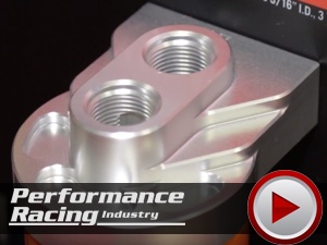 PRI 2015: Hamburger's Complete Billet Oil Filter Relocation Kit