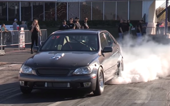 Video: Twin Turbo, Four-Door LSX Lexus Puts Down All 1,200 Horses!