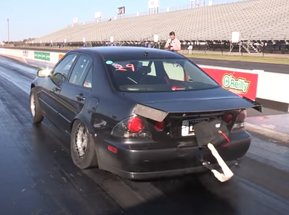 Video: Twin Turbo, Four-Door LSX Lexus Puts Down All 1,200 Horses!