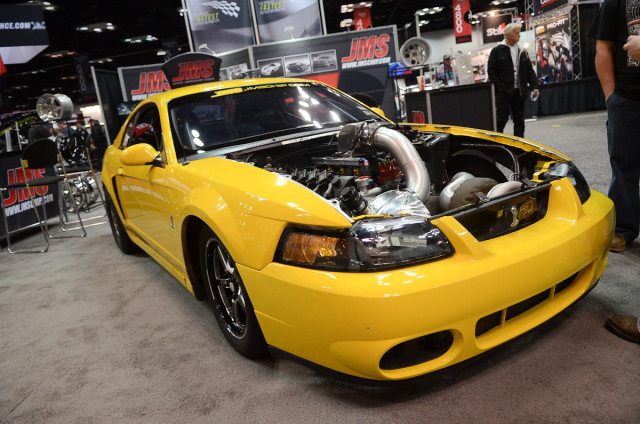 This is Chris Hamilton's current ride, a New Edge Mustang with a small-block and a single turbo. Chris has progressed up the OKC list with the car, but with everyone else building serious cars, Chris knew he had to step up his game to get higher on the list.