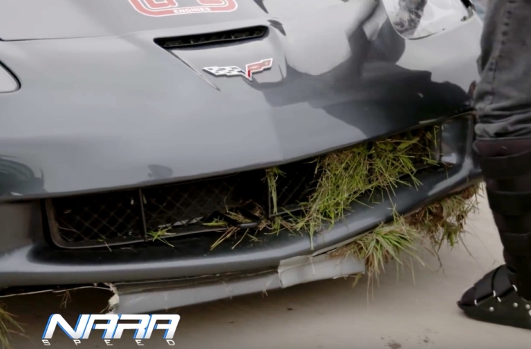Video: 3,000 Horsepower Corvette Takes Flight
