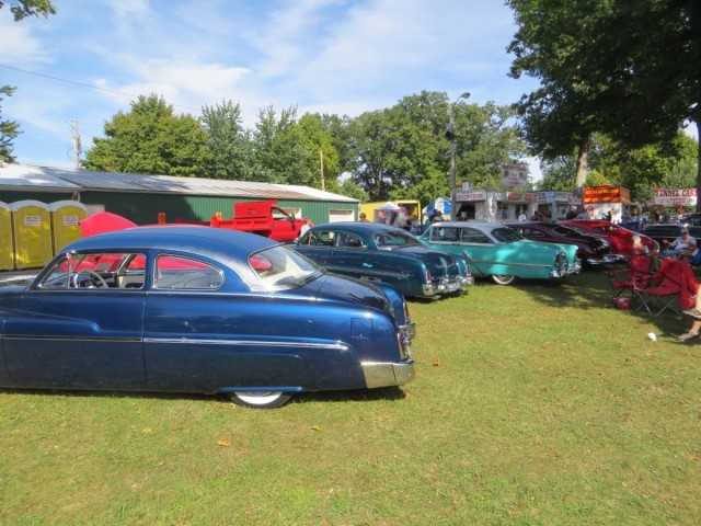 An overall view of the Play Acres Park at Fairmont, Indiana, home of the yearly James Dean Festival. The park encompasses several acres.