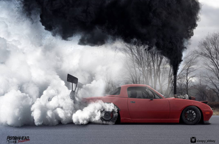 Video: Pistonhead Productions Goes For Cummins-Swapped Miata Build