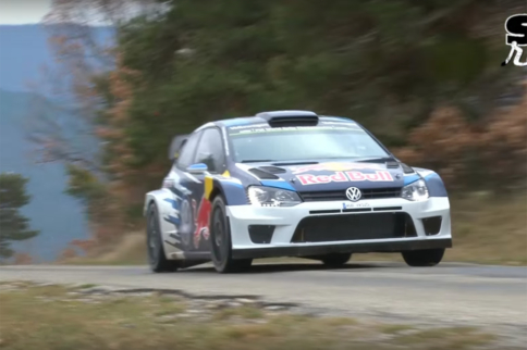 Video: Jari-Matti Latvala Testing For Rallye Monte Carlo 2016