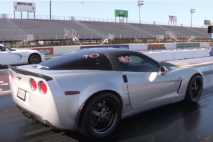 Video: Ten Second C6 Corvette Daily Driver Hits the Dragstrip