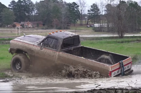 Video: 1st-Gen Cummins Goes One Mud Hole Too Far