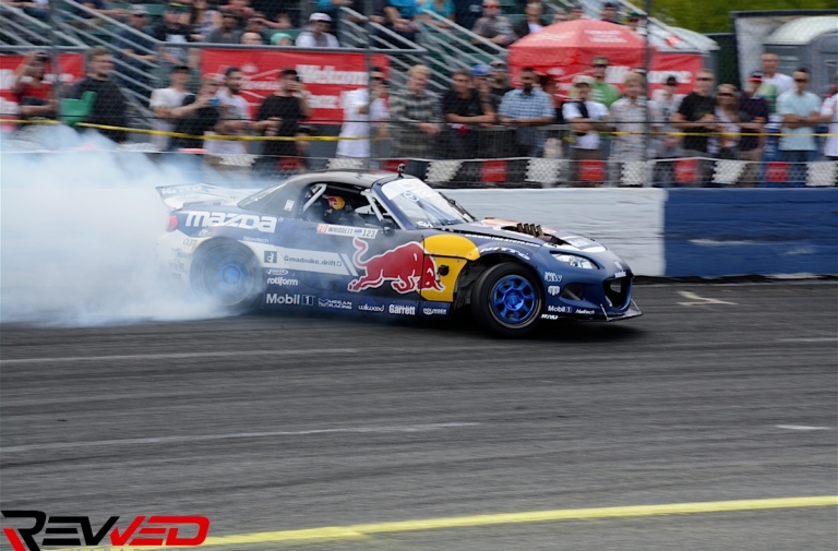 Video: Mad Mike Thrash Tests Four-Rotor, Twin-Turbo Miata Drifter