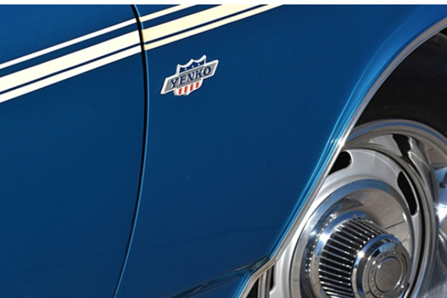 Nothing quiet or understated about this Chevelle. The Yenko badging on the exterior is in-your-face.