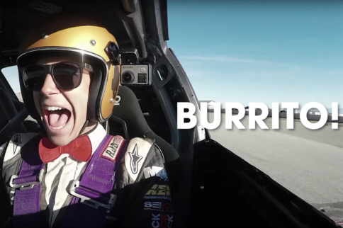 Video: Matt Powers Uses His Drift Car To Seemingly Make A Burrito