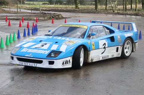Farmkhana: Hooning A Rare Ferrari F40
