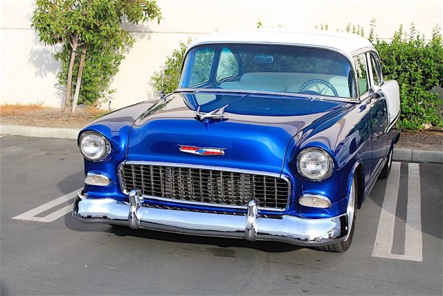 This sharp looking Bel Air has some light restomod touches to it, so the owner isn't overly concerned with period correctness on this build. That offers the opportunity to make some significant improvements in drivability, and a computer-controlled fuel injection system can make a world of difference when it comes to consistent reliability in varying conditions.