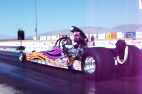 Video: Why You Never Stand Behind A Drag Car On The Starting Line