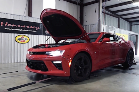 Video: Hennessey's HPE500 2016 Camaro SS On The Dyno