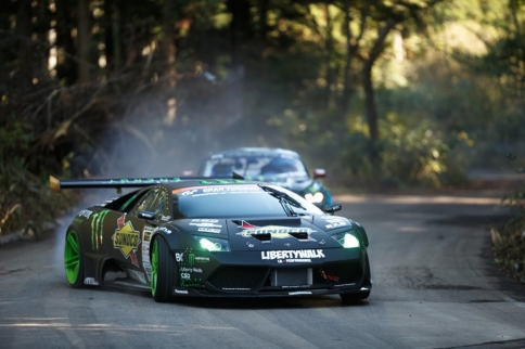 Video: The Making Of Drift Battle: Gittin's Mustang Vs Saito's Lambo