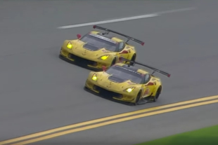 Corvette Racing Battles It Out Until The Checkered At The Rolex 24