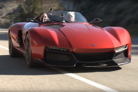 Video: Jay Leno Reviews The 500 HP Rezvani Beast