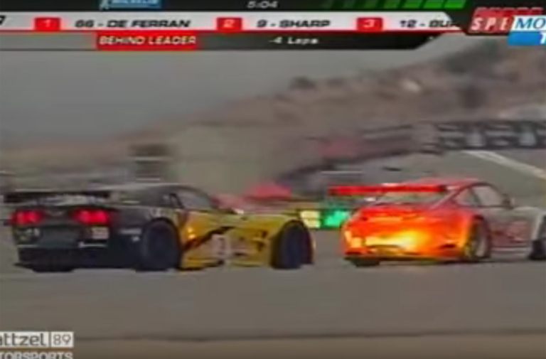 Video: Corvette Racing And Flying Lizard Battle At Laguna Seca