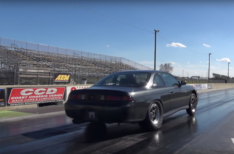 Video: That Racing Channel's 2JZ-Swapped S14 Runs 7's In The Quarter