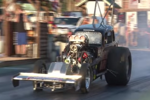 Video: Sean Belt's Wild Big-Block Metal Mafia AA/Fuel Altered
