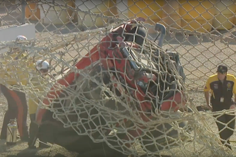 Video: Gary Densham Unhurt In Wild Off-Track Excursion At Pomona