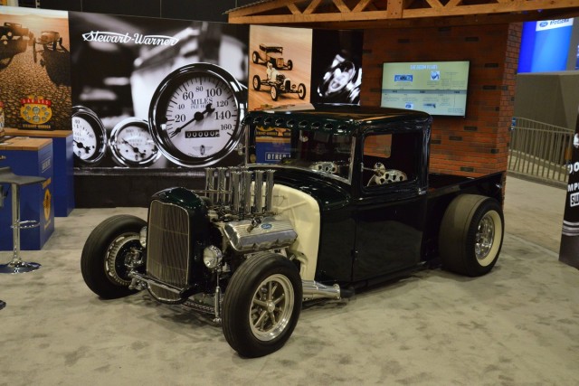 Cars on show floor