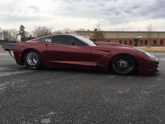 Low ride height and a mean aerodynamics package could just enhance the chances to see a big number out of this hot rod very quickly.