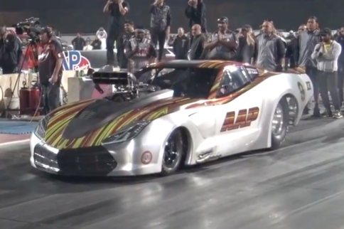 Video: Al-Anabi, Shiekh Khalid Break NHRA-Legal Pro Mod Record