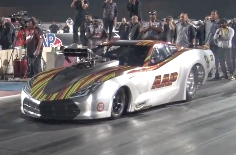 Video: Al-Anabi, Shiekh Khalid Break NHRA-Legal Pro Mod Record