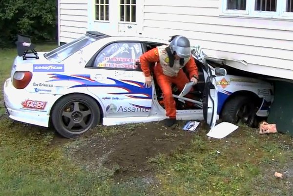 Video: Subaru Rally Fails, Crashes, Wrecks, Close Calls, And Mayhem