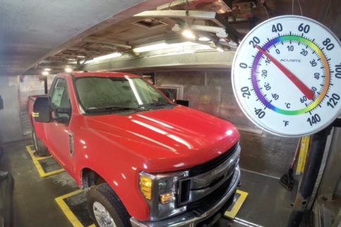 Video: From Hot To Cold These Ford Super Dutys Get The Shakes