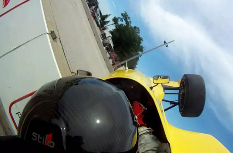 Video: POV Formula Car Crash Makes Us Thankful For Roll Hoops