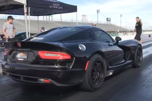 Video: D3 Sets Gen 5 Dodge Viper Record With 9-Second Run