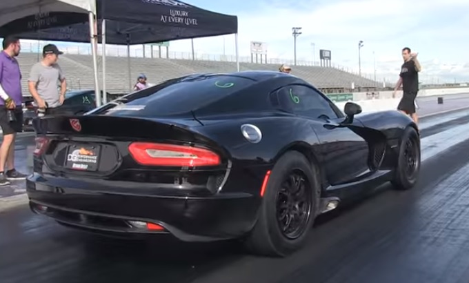 Video: D3 Sets Gen 5 Dodge Viper Record With 9-Second Run