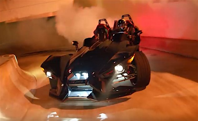 Video: Tanner Foust Tears Up Street In 400HP Turbo Polaris Slingshot