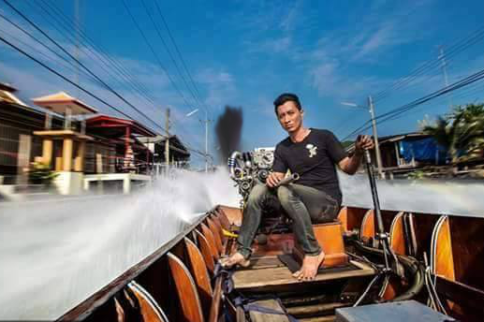 Video: Turbodiesel Canal Boat Is Completely Bonkers