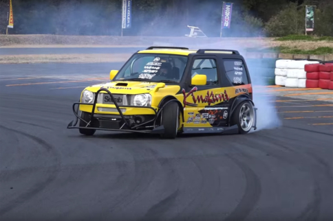 Video: Noriyaro At Suzuka Twin Circuit With Kinokuni's Jimny Drifter