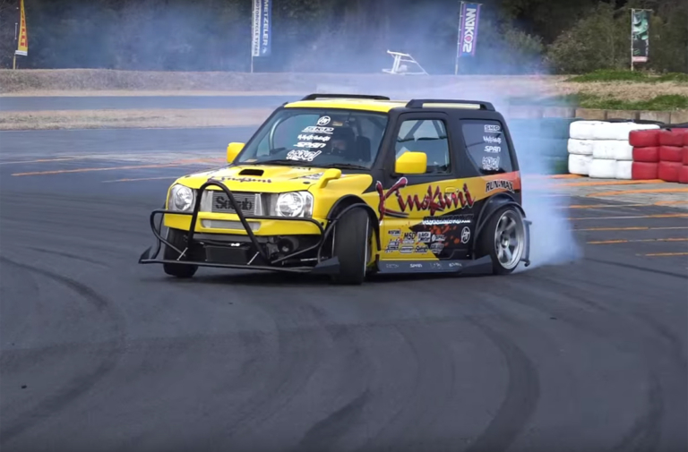 Video: Noriyaro At Suzuka Twin Circuit With Kinokuni's Jimny Drifter