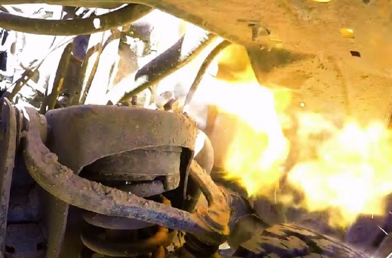Video: Can a Ford V8 Take a .50 Cal Shot and Still Run?