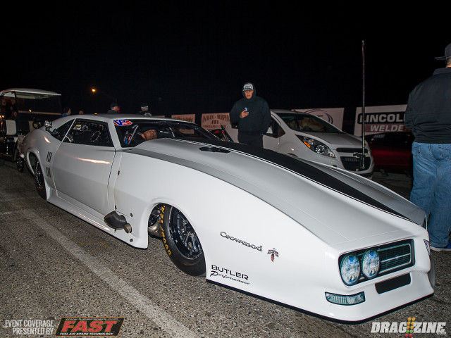 Street Outlaws star Justin "Big Chief" Shearer is competing again in Radial vs the World. He's hoping to better his 4.10 personal best on radials and hopes to go a couple of rounds in competition in his sleek CrowMod Firebird.