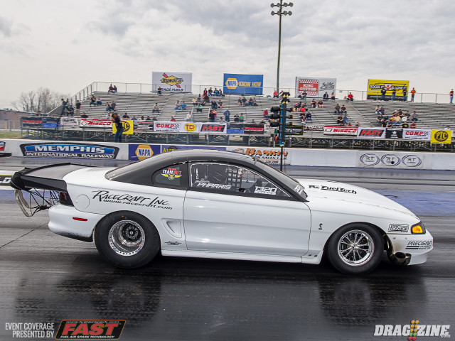 Daniel Pharris showed some great consistency in the heat, following his 3.90 from last night with a killer 3.95 at 203 MPH today.