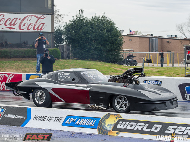 Tennessee native Tim Kincaid made a solid run at 4.27 and actually had to lift early when the new nose collapsed and blew up in front of the windshield. We'll check and see if Tim is able to make necessary repairs and return to competition.