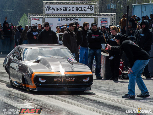Tom Bailey qualified at #15 with a solid 4.24 at 177 MPH in his Drag Week Camaro. Bailey will face Steven Fereday's 4th Gen Camaro in round #1.