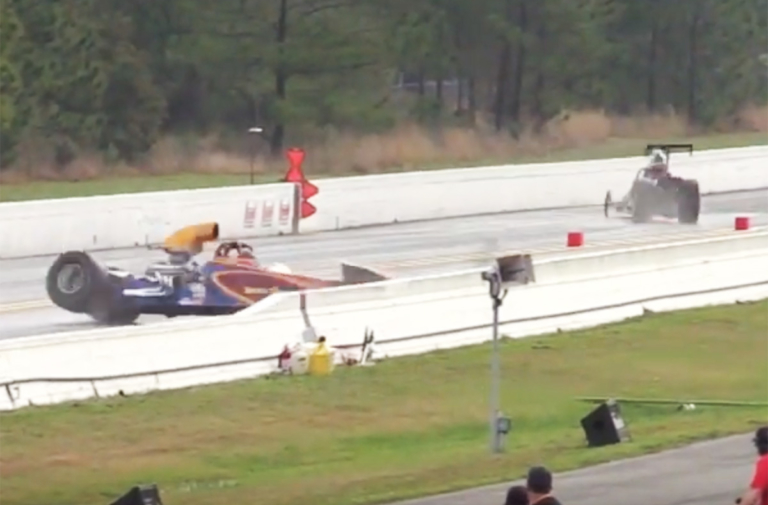 Video: Freak Double Top Dragster At The NHRA Gatornationals