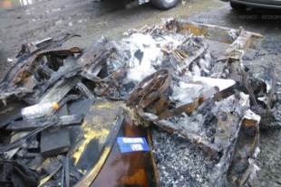 Wrecked Vette Wednesday: ZR1 Mystery Fire