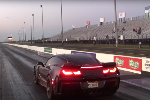 Video: Boost-Only C7 Z06 From AMP Sets New Quarter-Mile World Record