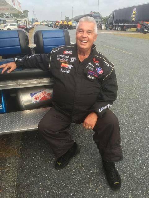 A familiar sight at the track, Roy always has a smile on his face and is happy to sit down and talk with his friends and colleagues.