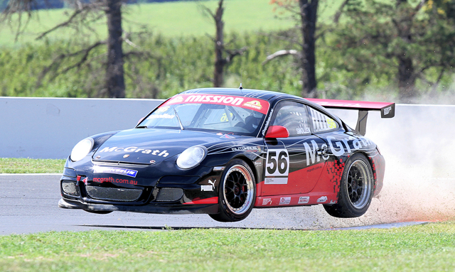 Video: 160 MPH Miss in Porsche GT3 at Bathurst!