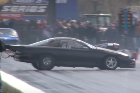 Video: Limited Drag Radial Camaro Whips Insane 360 Spin