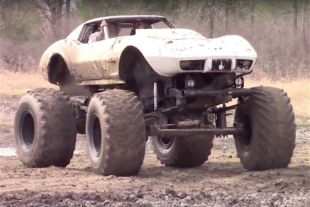 Video: Mud-bogging C3 Corvette Will Make Purists Cringe